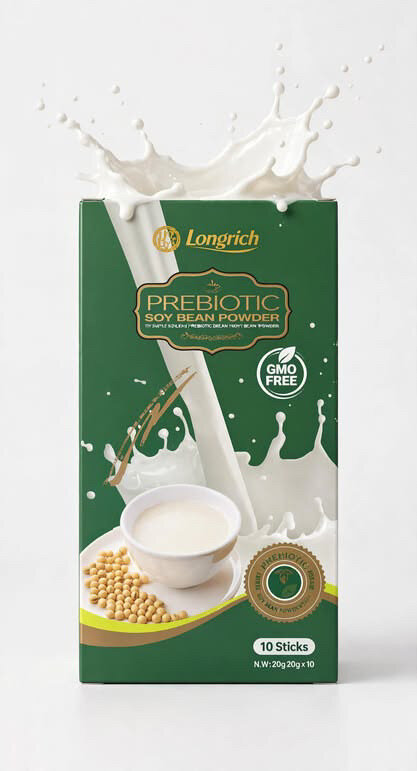 Longrich Prebiotic Soy Powder – Poudre de Soja Prébiotique au Calcium & Multivitamines