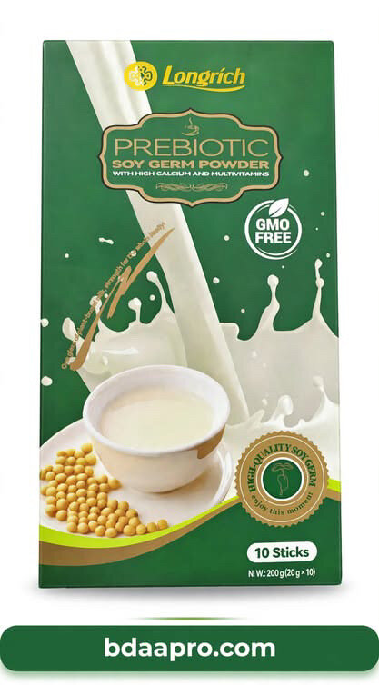 Longrich Prebiotic Soy Powder – Poudre de Soja Prébiotique au Calcium & Multivitamines