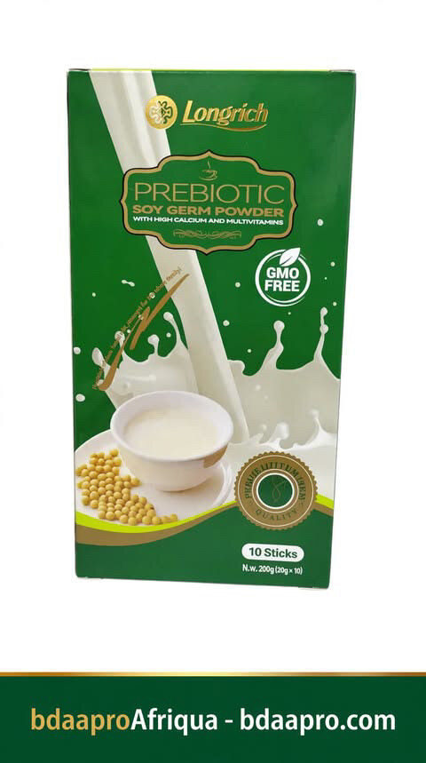 Longrich Prebiotic Soy Powder – Poudre de Soja Prébiotique au Calcium & Multivitamines