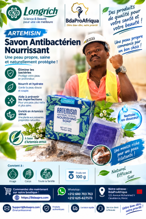 Longrich Artemisin – Savon Antibactérien Nourrissant