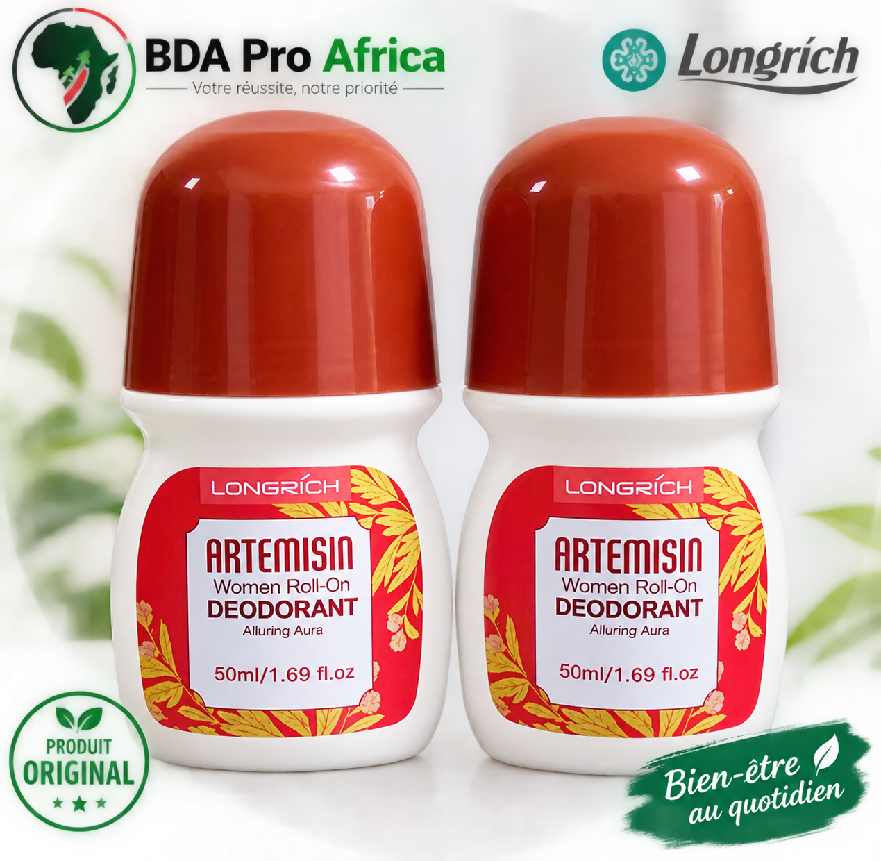 Longrich Artemisin – Déodorant Roll-On Femme