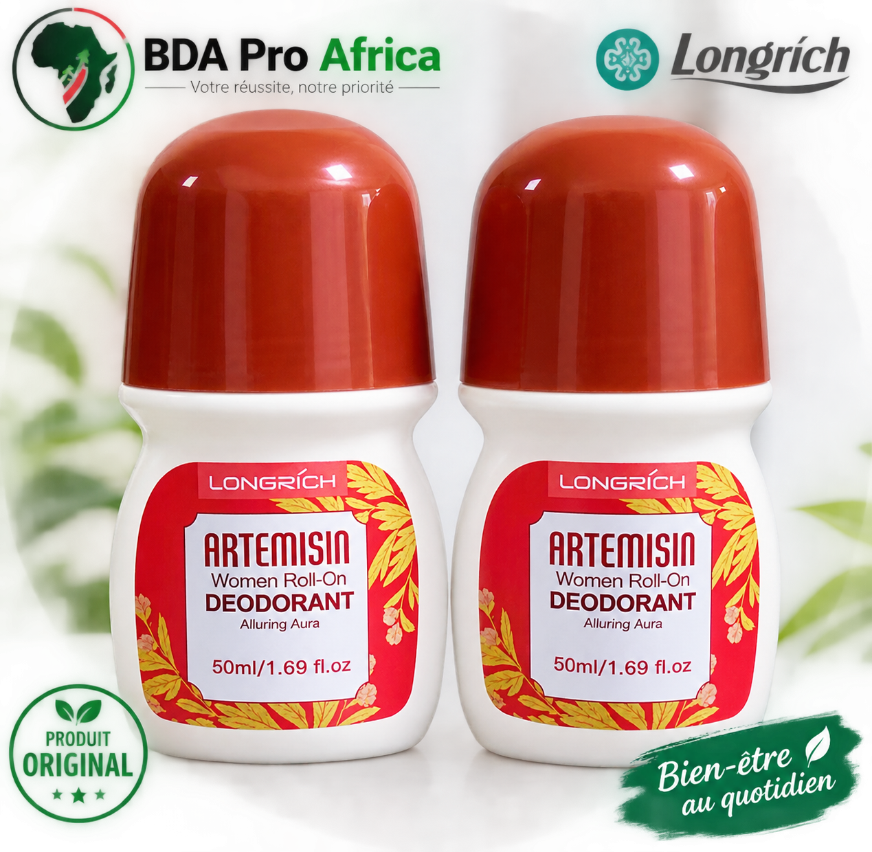 Longrich Artemisin – Déodorant Roll-On Femme