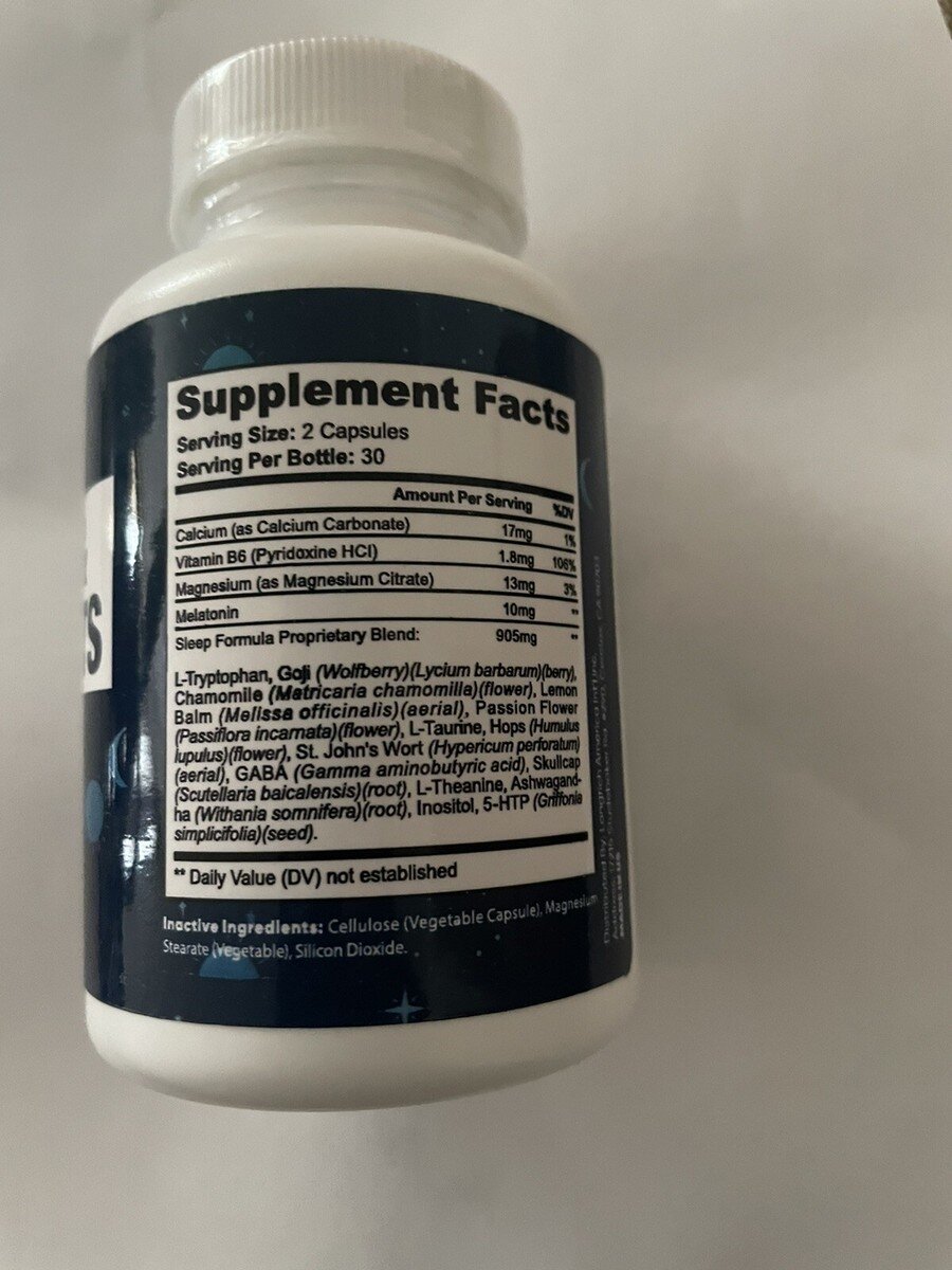 Longrich Sleep & Nutrients – Complément Alimentaire pour le Sommeil