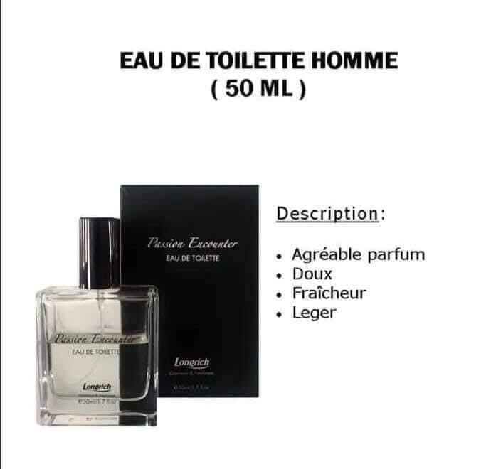 Longrich Eau de Toilette Homme – Rencontre Passion / Passion Encounter – 50 ml