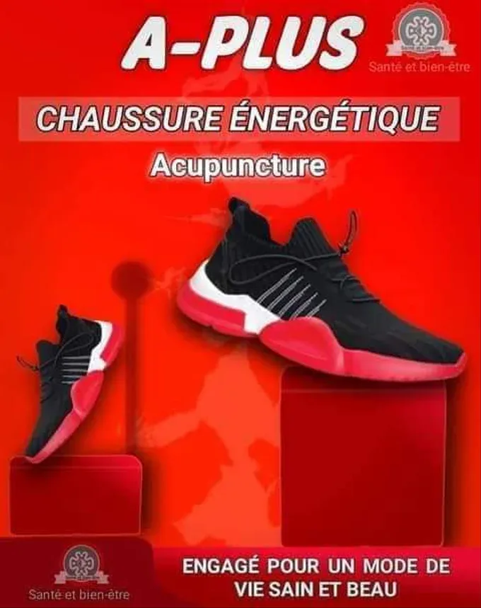 Longrich Aplus – Chaussures de Sport Énergétiques Acupuncture