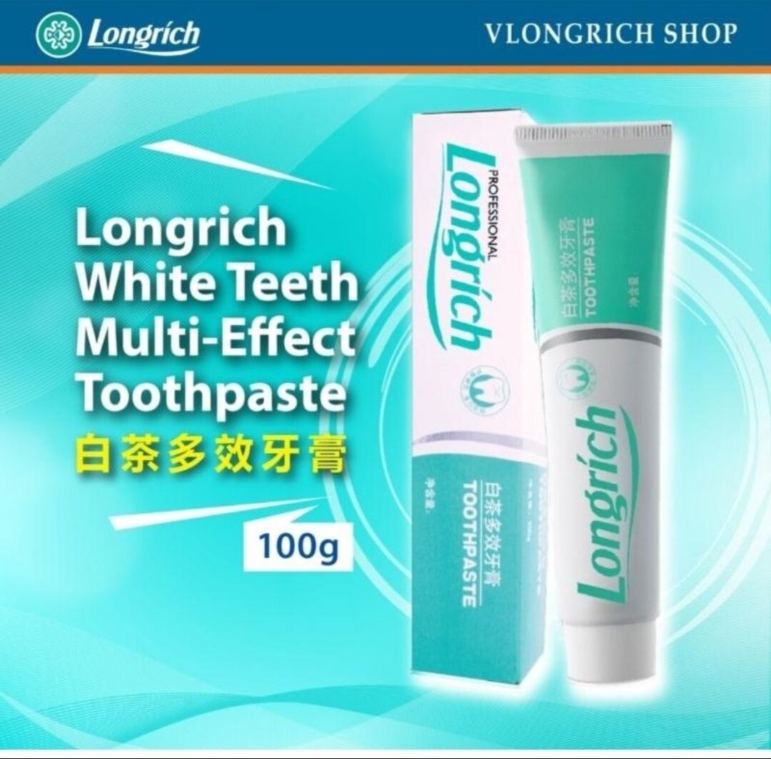 Longrich Thé Blanc – Pâte Dentifrice Multi-Action 100 g