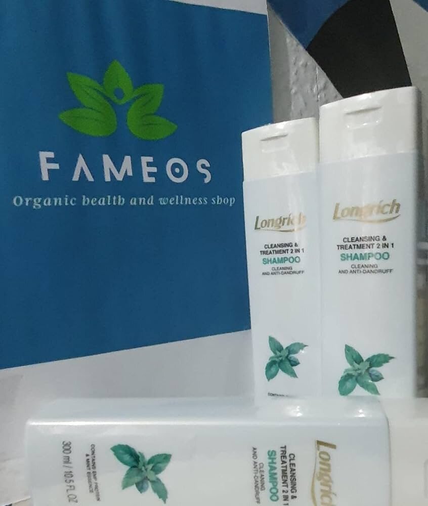 Longrich Cleansing & Treatment – Shampoing 2 en 1 Antipelliculaire – 300 ml