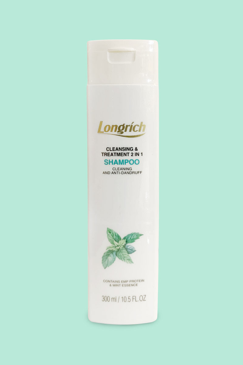 Longrich Cleansing & Treatment – Shampoing 2 en 1 Antipelliculaire – 300 ml