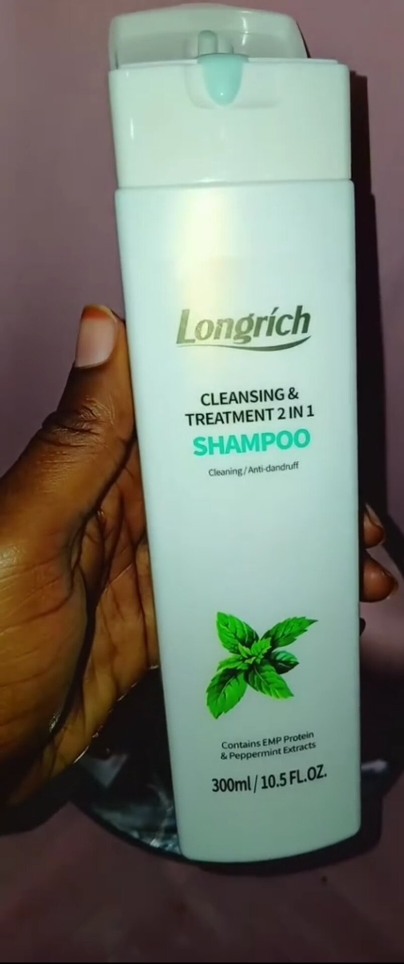 Longrich Cleansing & Treatment – Shampoing 2 en 1 Antipelliculaire – 300 ml