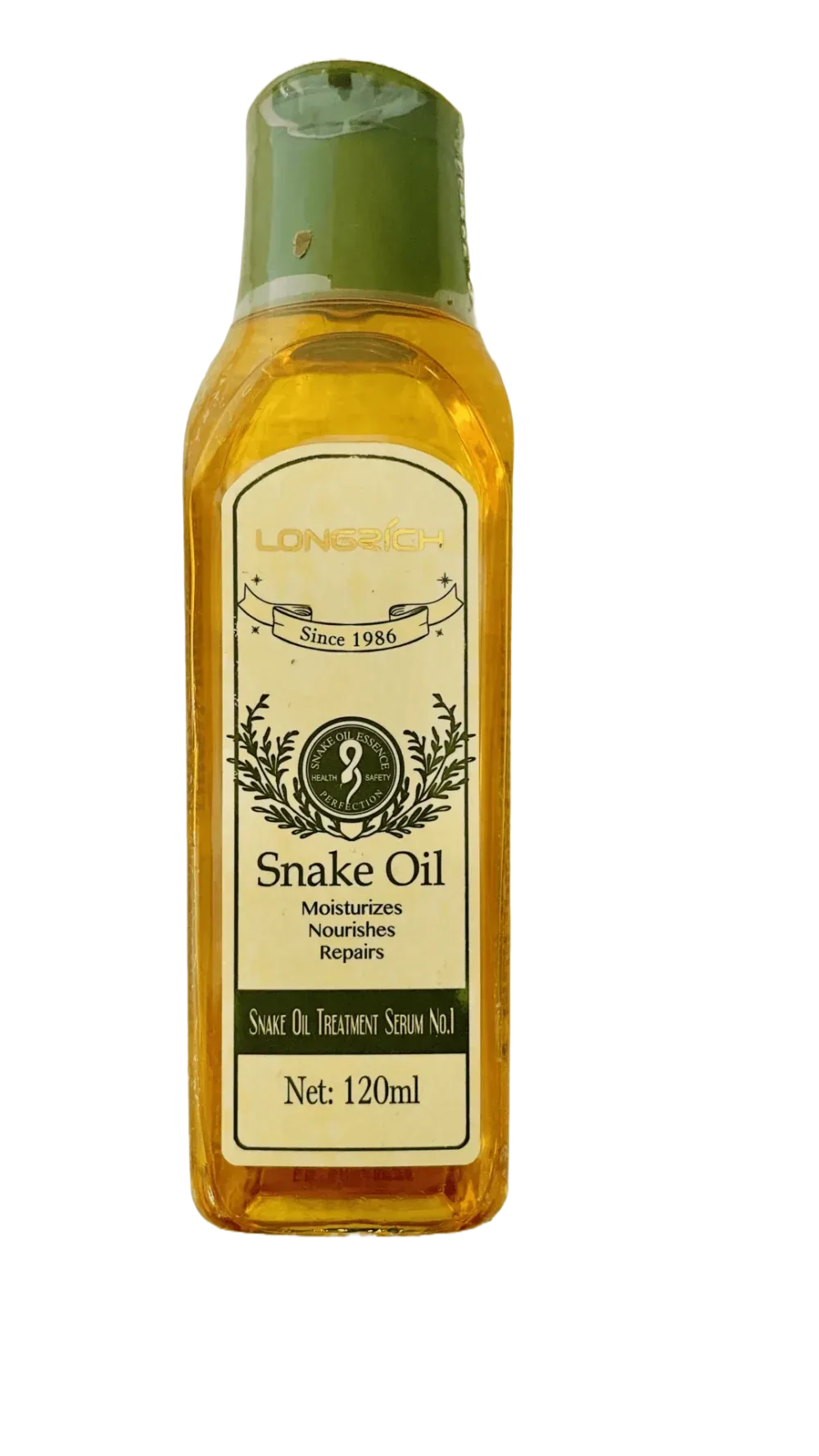 Longrich Snake Oil – Huile de Serpent pour le Soin des Cheveux – 120 ml