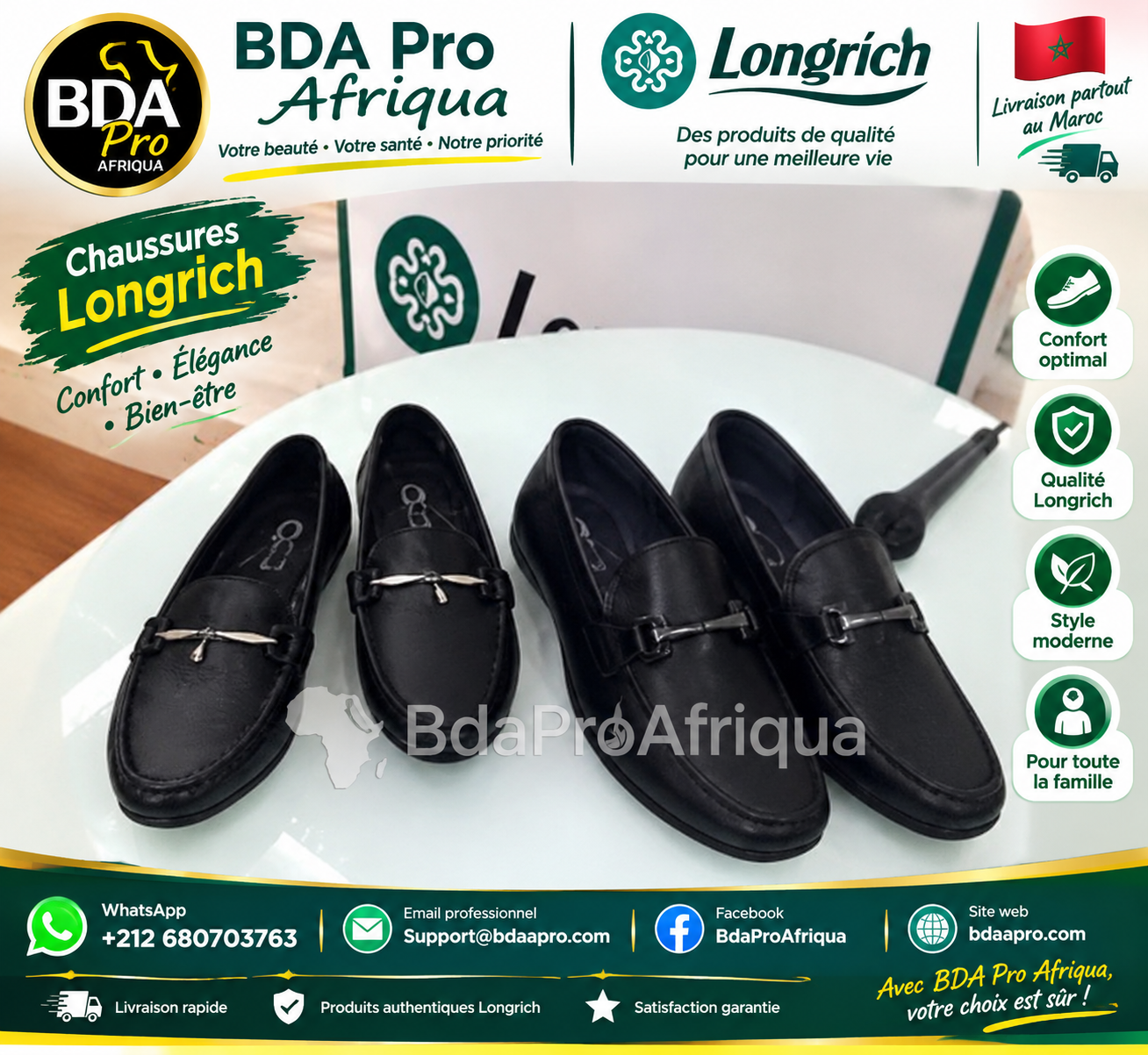 Chaussures Longrich – Collection de Chaussures pour Homme et Femme