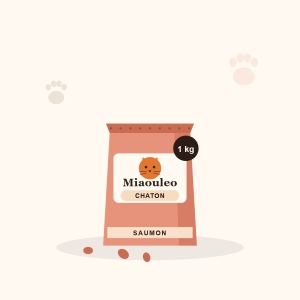 Croquettes Chaton Saumon 1 kg