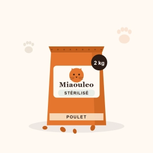 Croquettes Stérilisé Poulet 2 kg