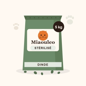 Croquettes Stérilisé Dinde 5 kg