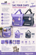 Sac de produits essentiels pour chaton