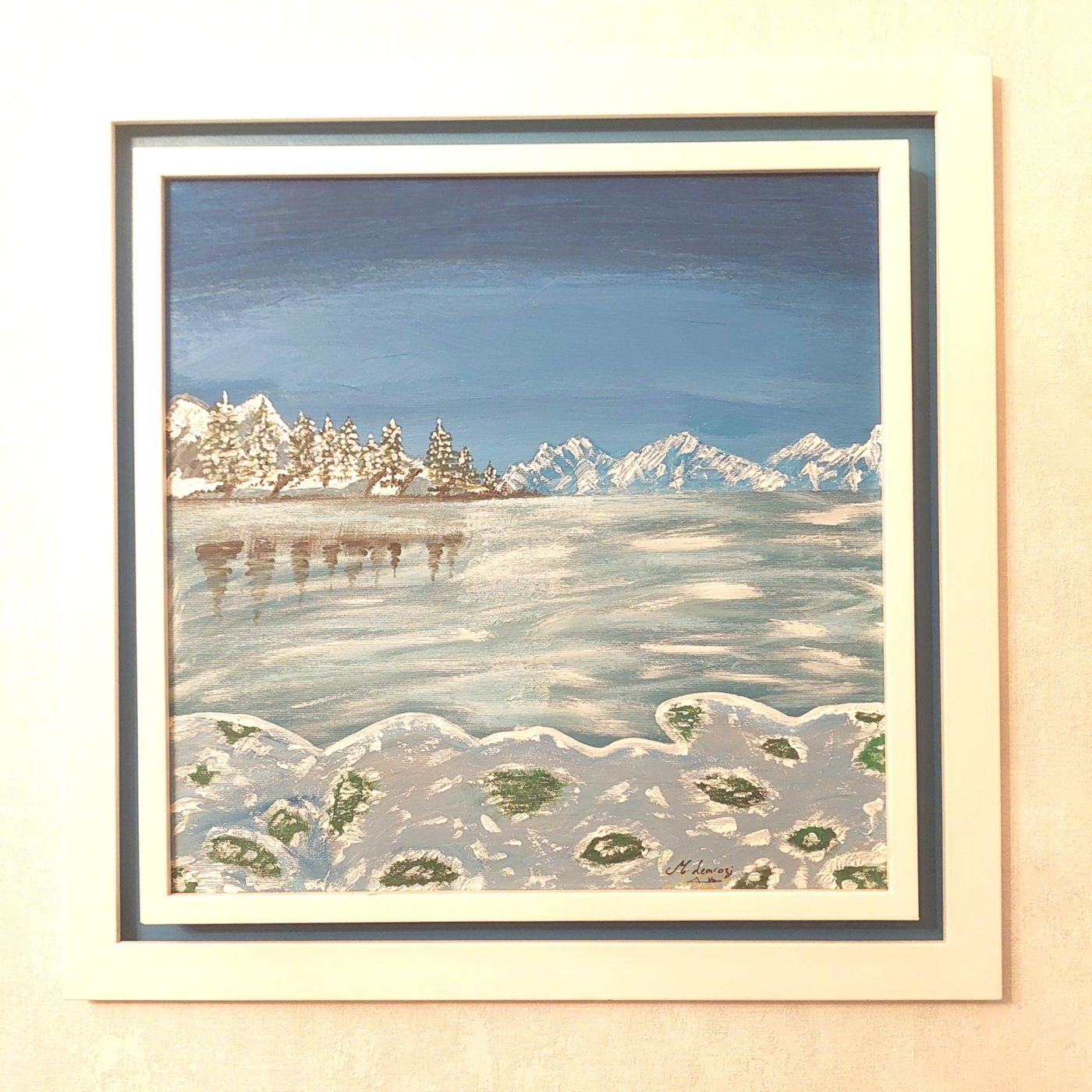 Paysage neigeux