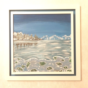 Paysage neigeux