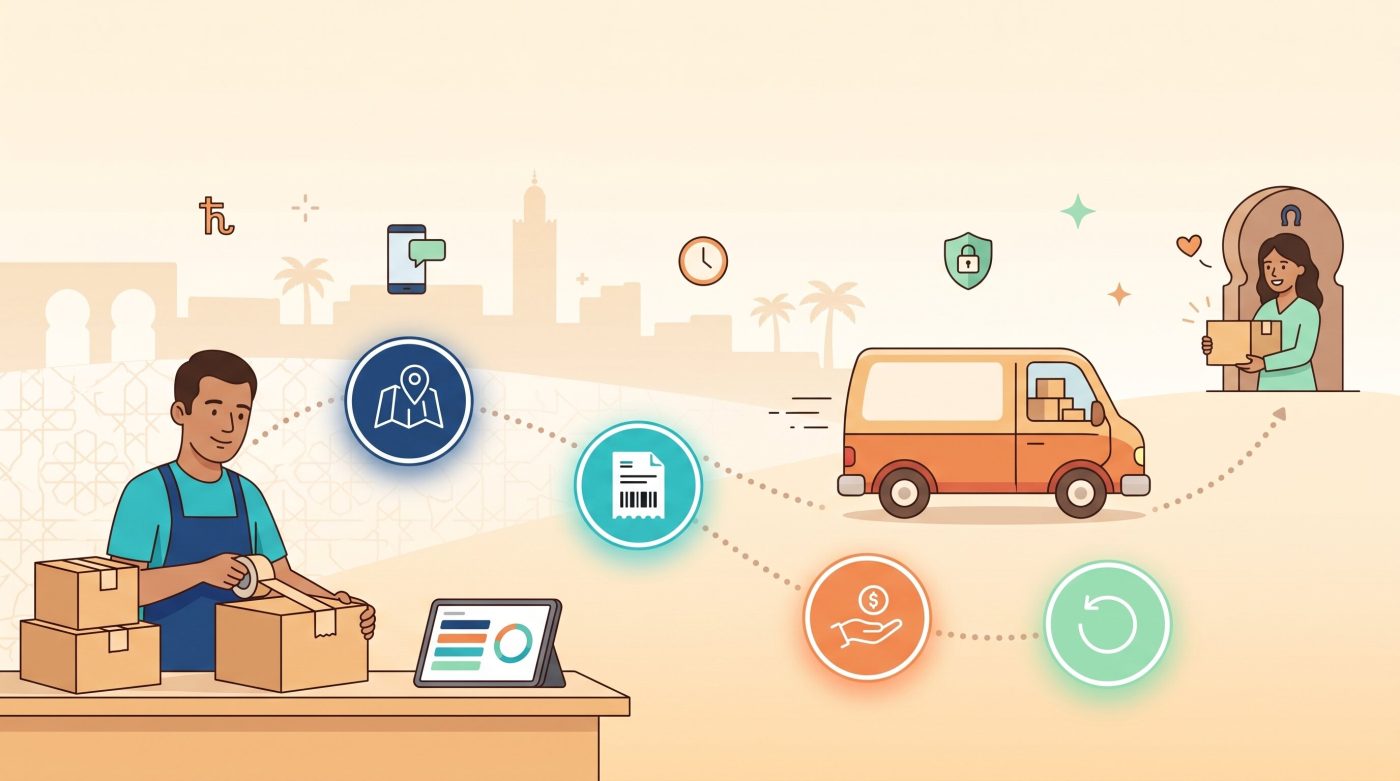 Livraison au Maroc : simplifier l'expédition de votre boutique en ligne
