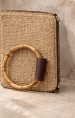 Pochette à anse bambou