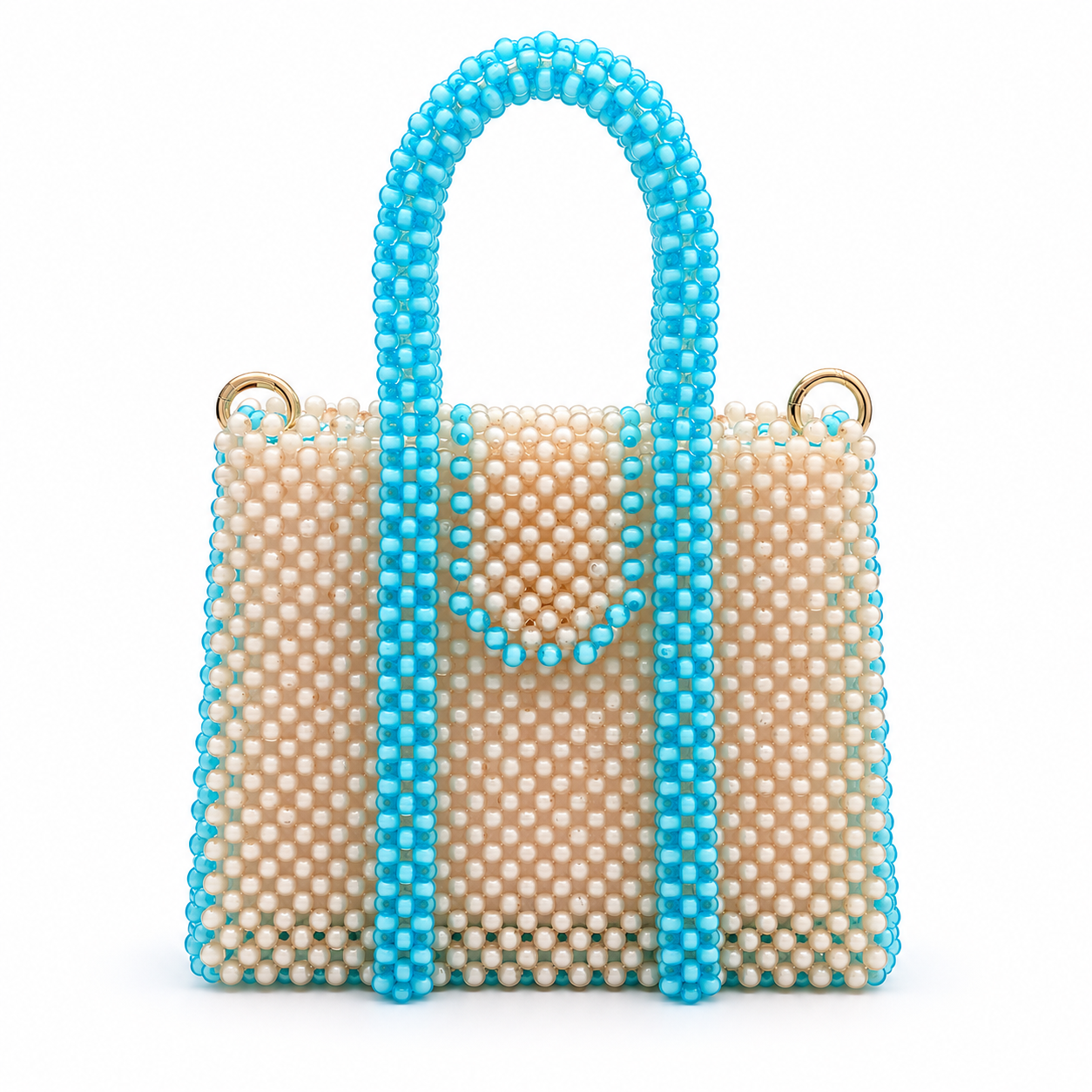 Sac à Main Majorelle Blanc Lagon