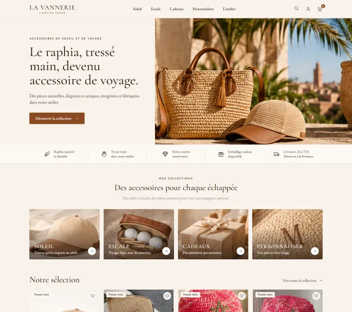 Aperçu du design La Vannerie